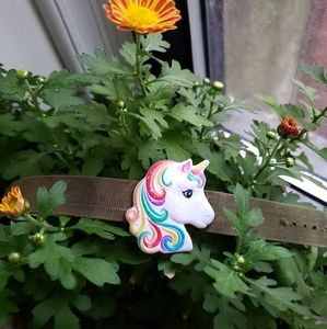 Moving SALE Unicorn Vintage Bracelet Handmade Tuff